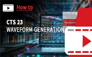 Compliance Test Studio 23 - waveform generation